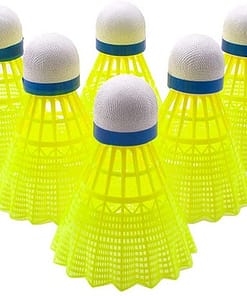 6 Pieces Plastic Shuttle Cock