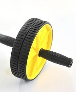 Double Exercise AB Wheel With Knee Pad